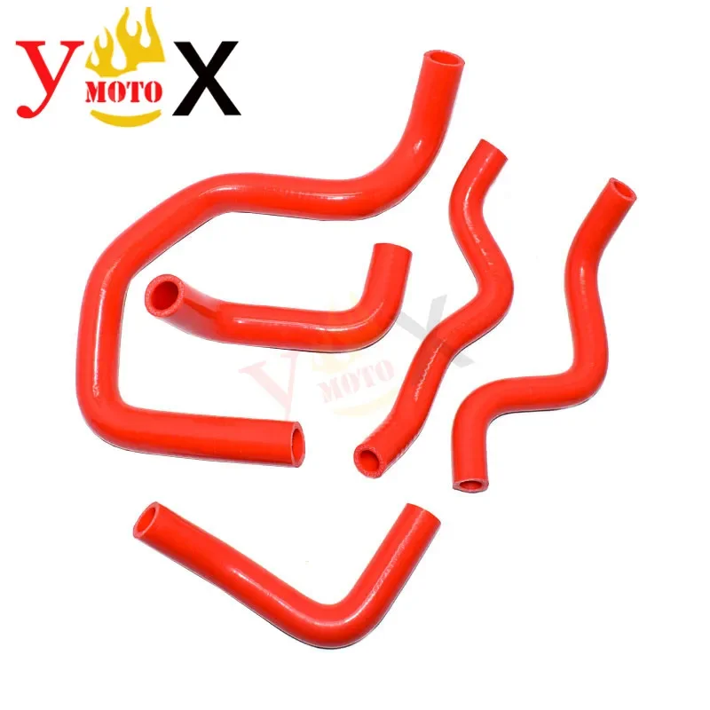 CB 400 99-07 красный мотоциклетный силиконовый радиатор водопровод комплект шлангов