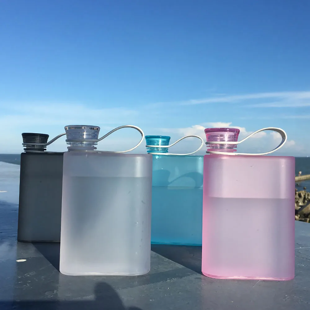 

380ml Portable Water Bottle Sport Travel Outdoor Fitness Plastic Camping Supplies Drinking Tools Gym Accessories Cycling Hiking