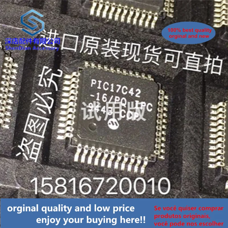 

1pcs 100% quality orginal new PIC17C42-16/PQ -PQ QFP44 best qualtiy