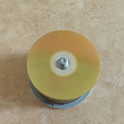 Золотистый диск Blu Ray, 25 Гб, Bluray диск BDR BD-R 25 г, 130 мин, 6x50 шт./упаковка