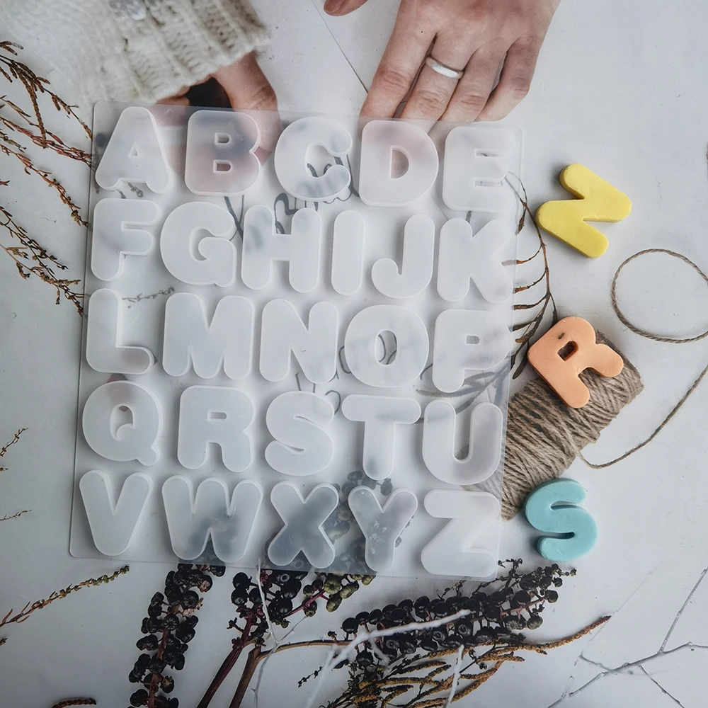 

Силиконовая форма для шоколада с алфавитом, 26 дюймов