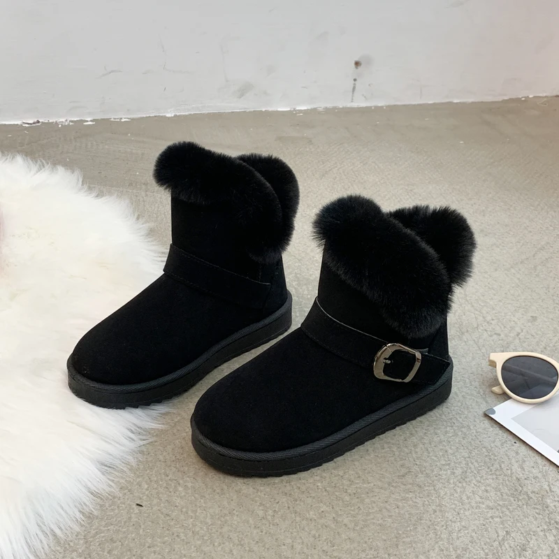 Обувь Ботинки Женская Новинка 2024 Австралия Зимняя Осенние Ботильоны Снежные