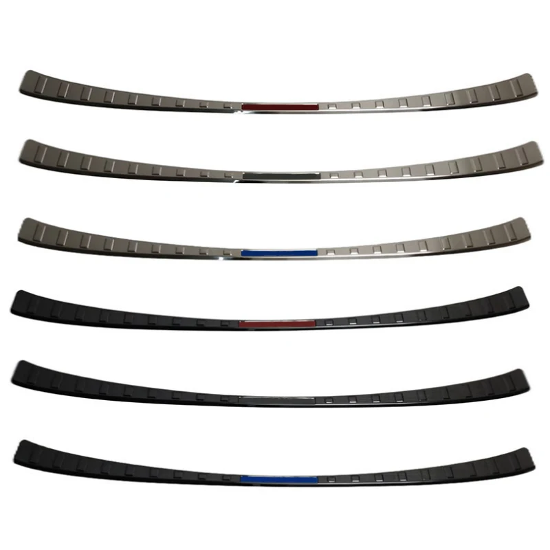 Для Lexus NX NX260/350h 2021 2022 автомобильные аргументы из нержавеющей стали задний бампер