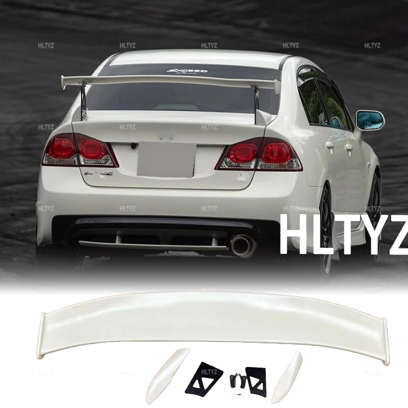 Фото Подходит для Honda Civic 8-го поколения (2006-2011), модель Civic FD2 TYPE-R, спойлер на багажник, декоративные элементы кузова, внешние аксессуары. №1