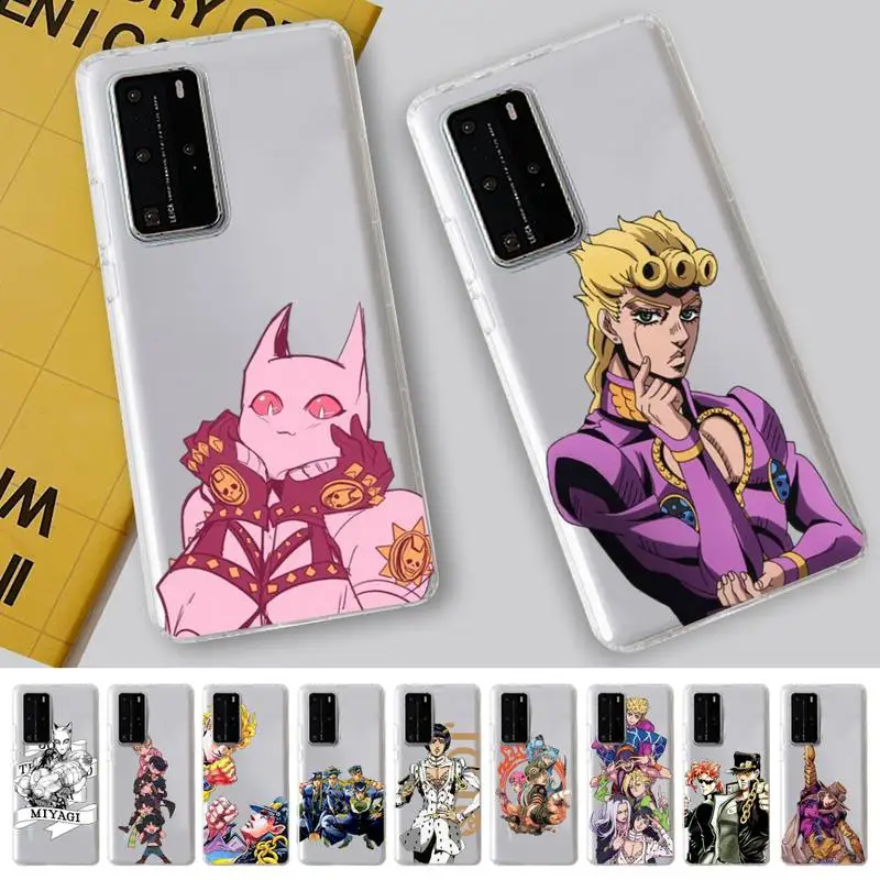 

Yinuoda Anime JoJos Bizarre Adventure Phone Case For Huawei P 20 30 40 pro lite Psmart2019 Honor 8 10 20 Y5 6 2019 Nova3E