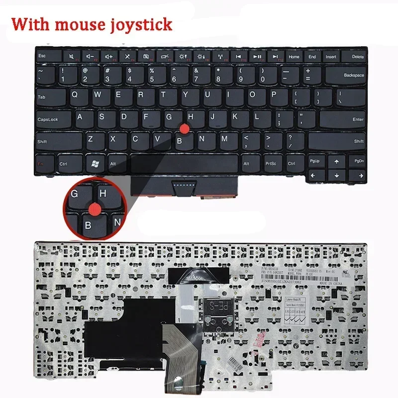 FORНовая сменная клавиатура для ноутбука совместимая с Lenovo Thinkpad E430 E430C E330 E430S E435 S430