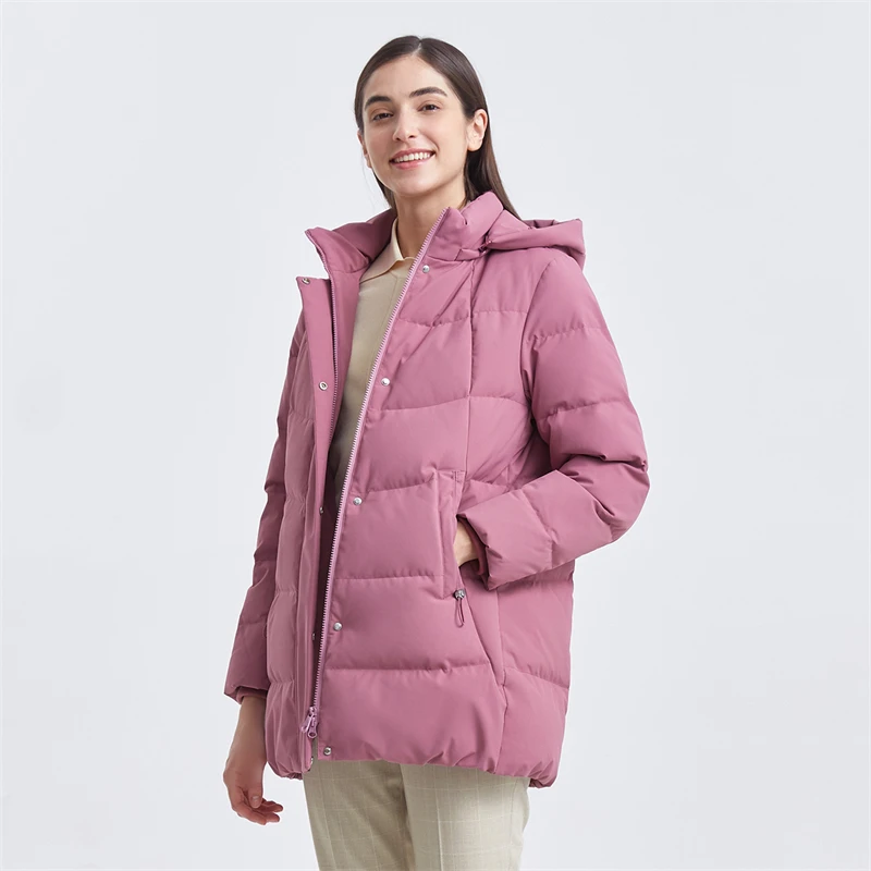 TANBOER European Fashion Winter Warm Women Duck Style Down Jackets TB211550