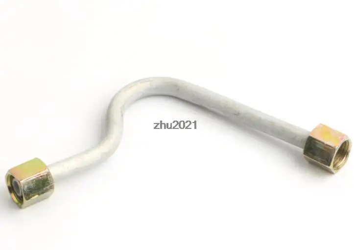 

1pc Air Compressor Exhaust Tube Replacement Silver Tone 9mm Thread 6mm pipe diamater
