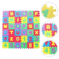 72pcs prime sturdy fun number alphabet floor mat alphabet puzzle mat eva puzzle mat