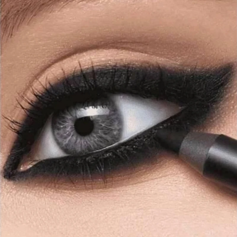 Colourful Pigment Waterproof Blue Black White Color Gel Eye Liner Pen Makeup Eye Beauty Cosmetics