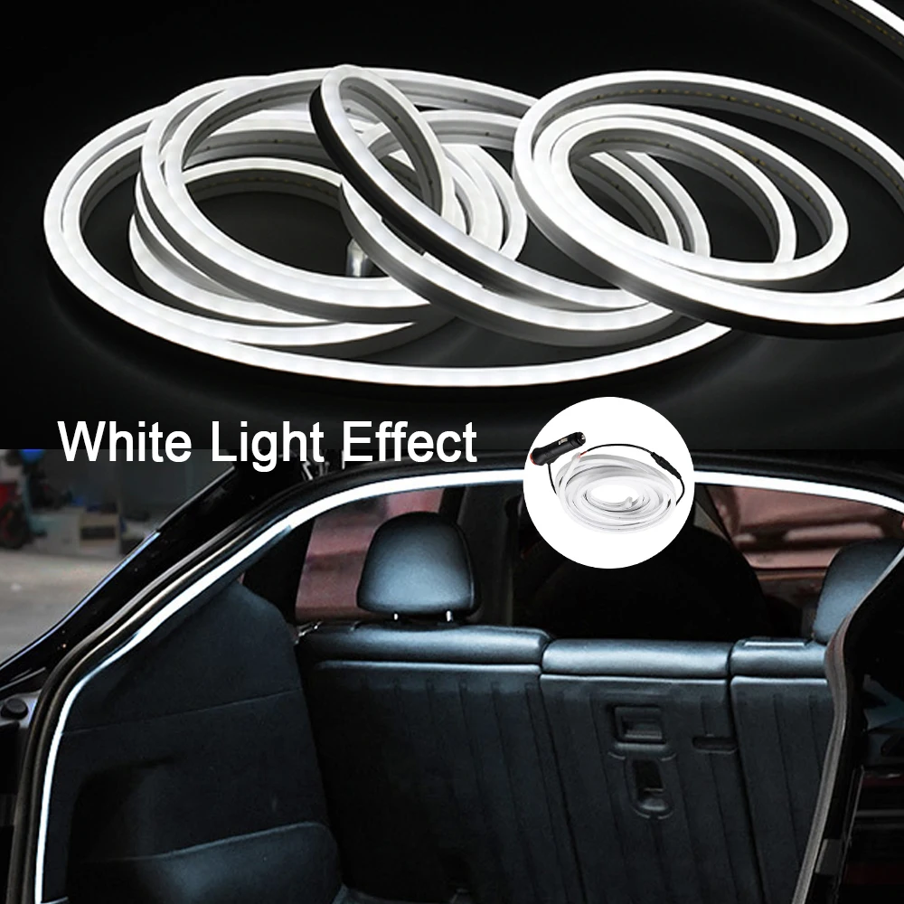 Для 2021-23 Tesla Model Y Задний хлебный фонарь Багажник 5 м 12 В Лампа багажника автомобиля