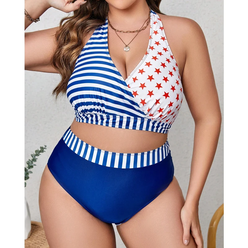

Push Up Bikinis 2024 Halter Strip Swimsuit Women High Waist Swimwear Female Bathing Swimming Swim Suit Bathers Beachwear Ladies