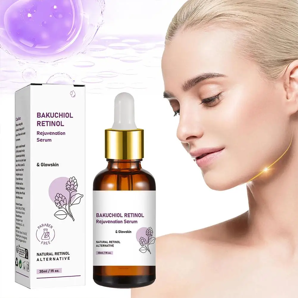 Сыворотка с ретинолом Venature Bakuchiol Retinol Essence против морщин сияющая кожа уменьшает