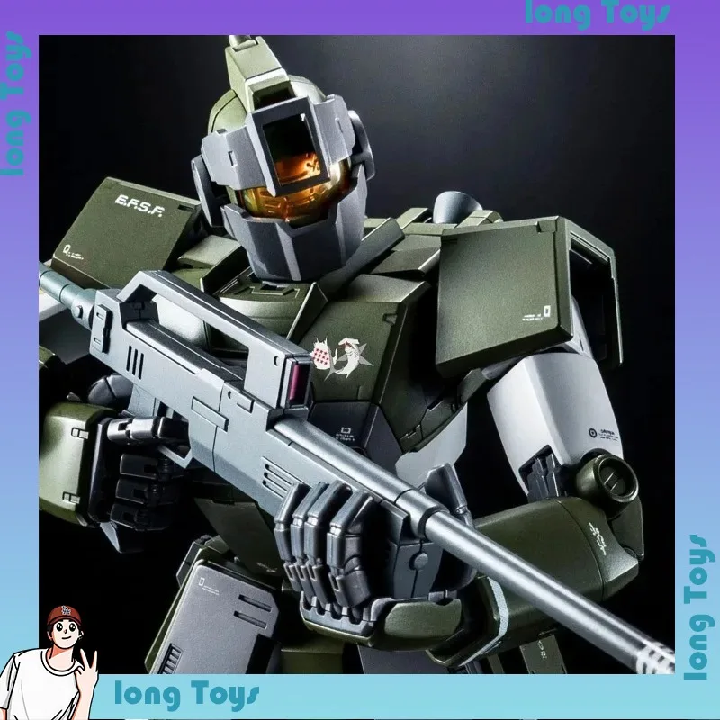 Фото В наличии: Bandai MG 1/100 RGM-79SC GM Sniper Custom Gundam, набор для сборки модели Gunpla, коллекционный. №3