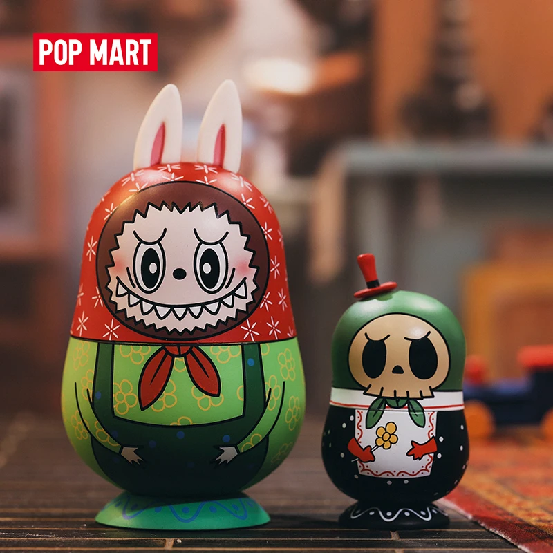 

55 игрушек, POP MART LABUBU, коллекционная кукла серии игрушки-монстры, коллекционные милые животные, виниловые игрушки, фигурки на день рождения и ...