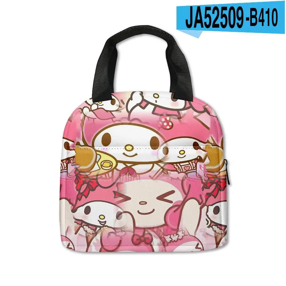 

Kawaii Sanrio My Melody Детская сумка для бенто из мультфильма аниме студенческий изолированный Ланч-бокс сумка для хранения еды сумка для пикника подарок для детей