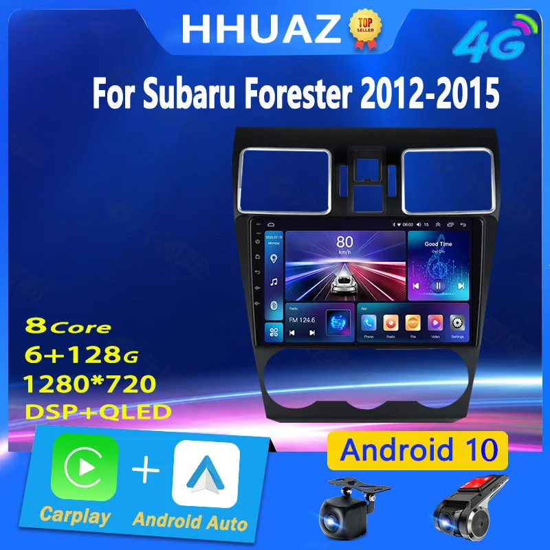 

Автомобильный радиоприемник на Android 10 для Subaru Forester XV WRX 2012- 2015 для Impreza, мультимедийный плеер, навигация GPS DSP RDS DVD, головное устройство