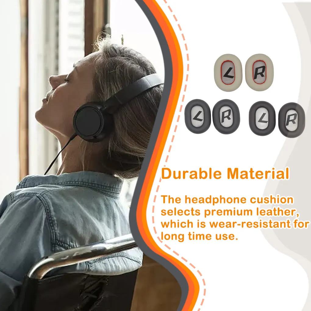 

Headsets Ear Pads Cushion Breathable Softness Replacement for Plantronics Backbeat Pro2 SE Bluetooth-compatible Black