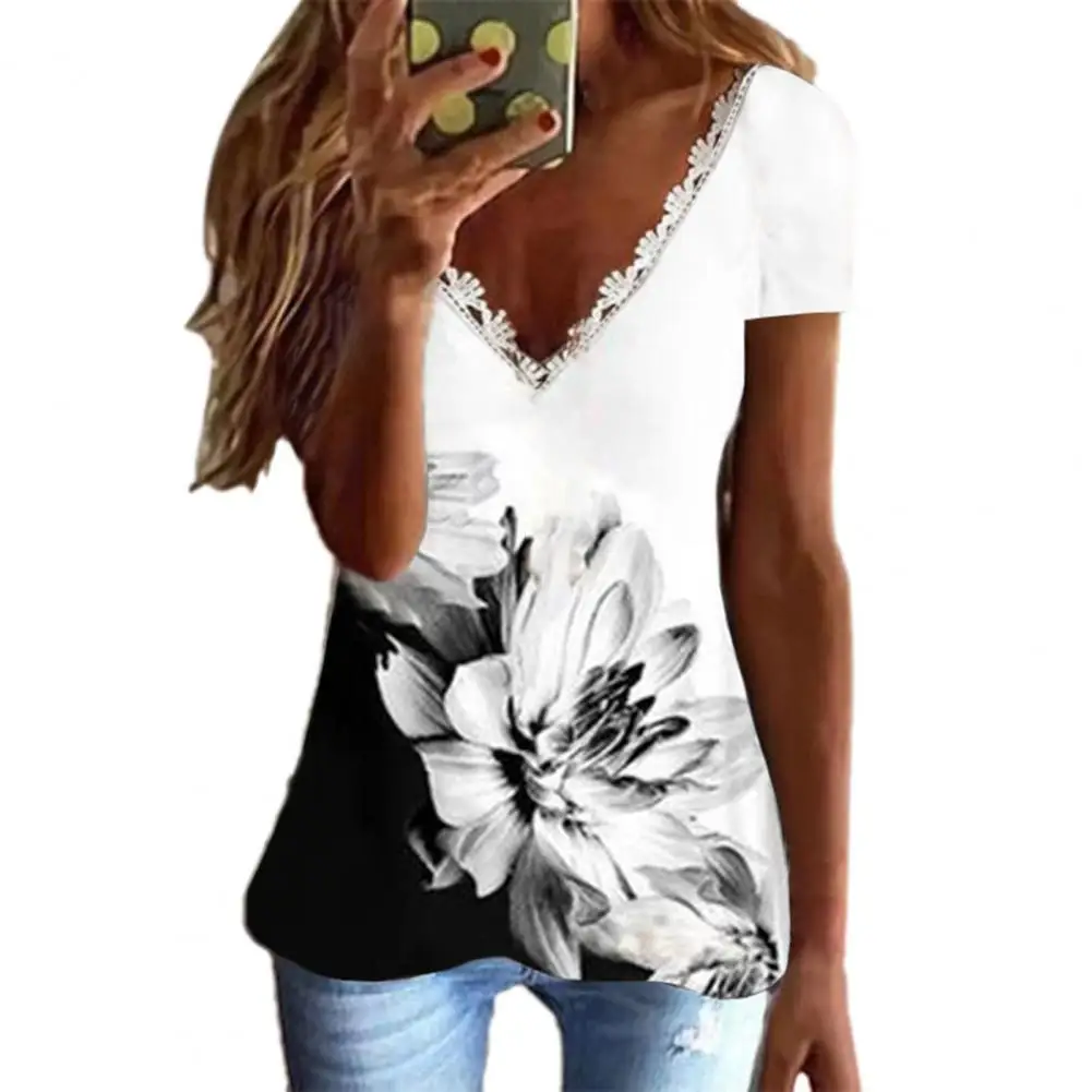

blusa Shirt Women Sexy Tops Casual Elegant Women Blouse V Neck Cotton Blend Wrinkle-free Women Tops summer blouses woman 2022