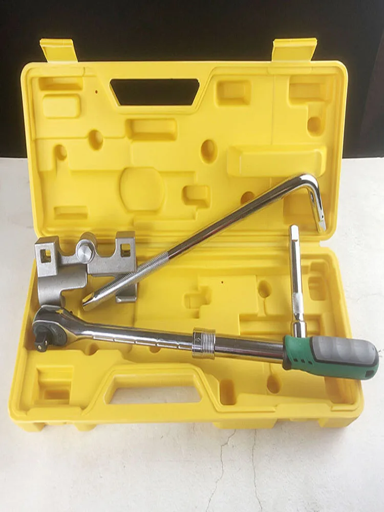 

Manual Cable Bender PortableSquare Cable Bending Tool Ratchet Wrench Under Ground Wire Bender Hand Tools