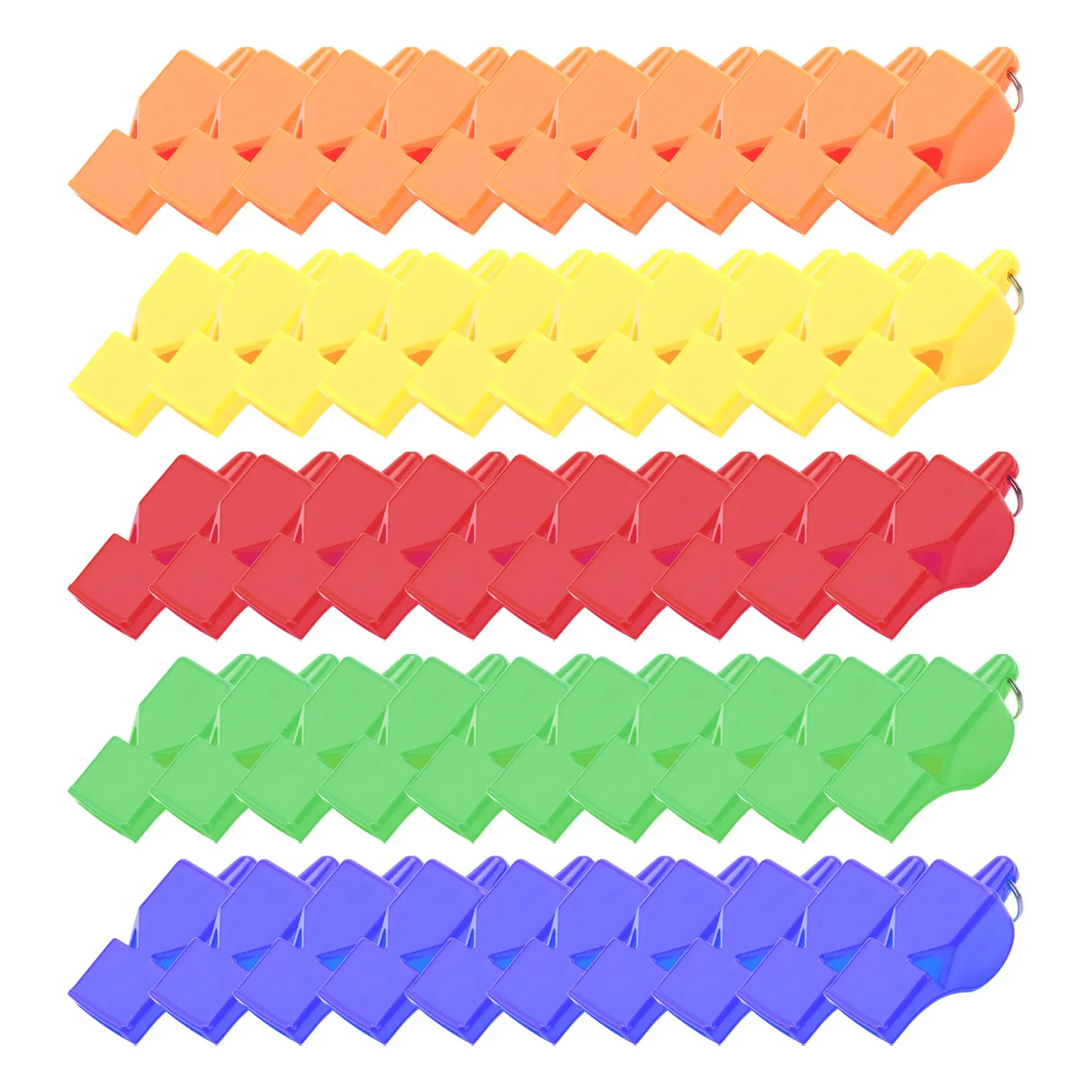 50 шт. неядерный профессиональный свисток для рефери лисы пластиковый