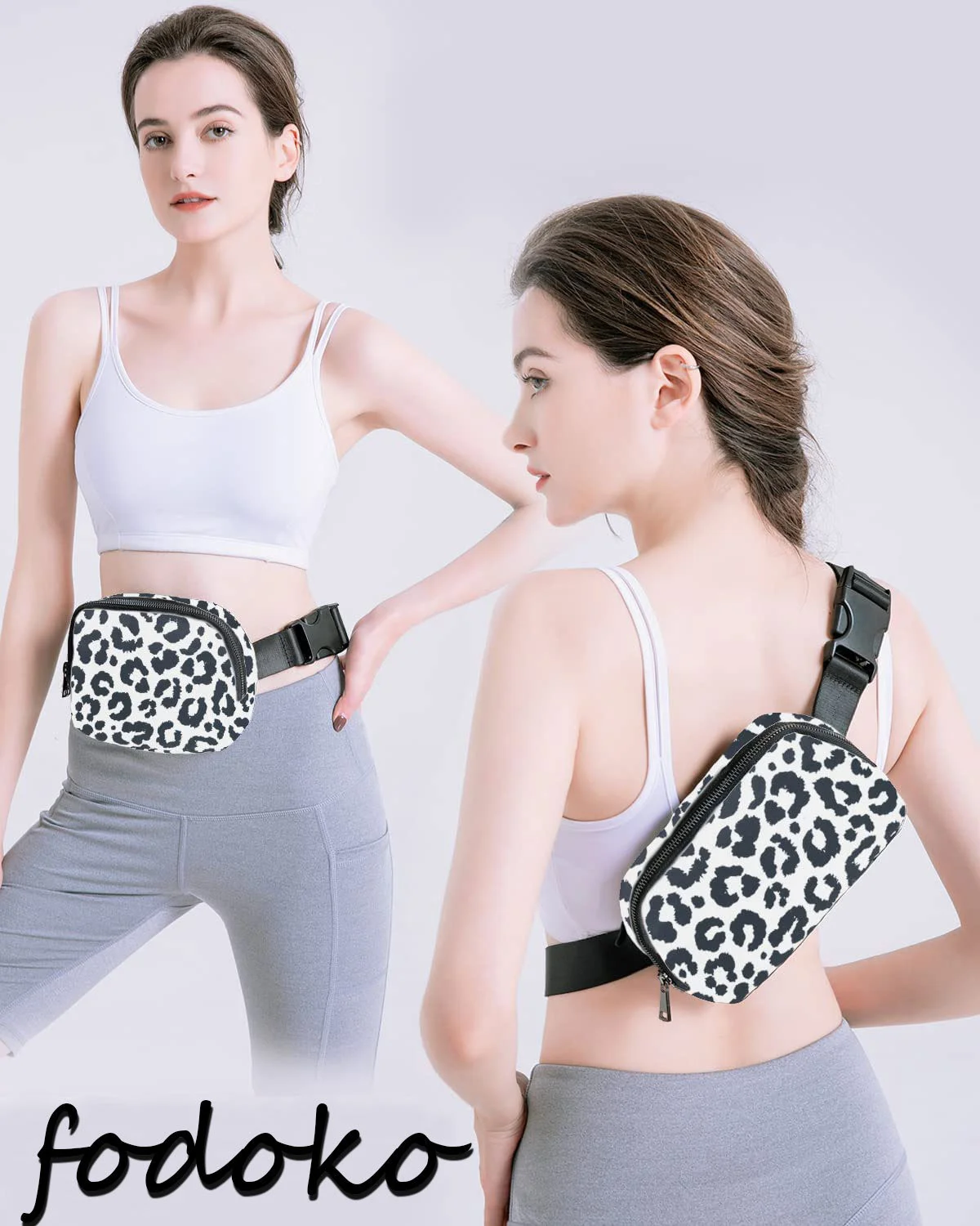 6x8 in Running Outdoor Sports Waist Bag Nylon Waterproof Chest Bag Outdoor Dew Cross Body Waist Bag For Men And Women Unisex