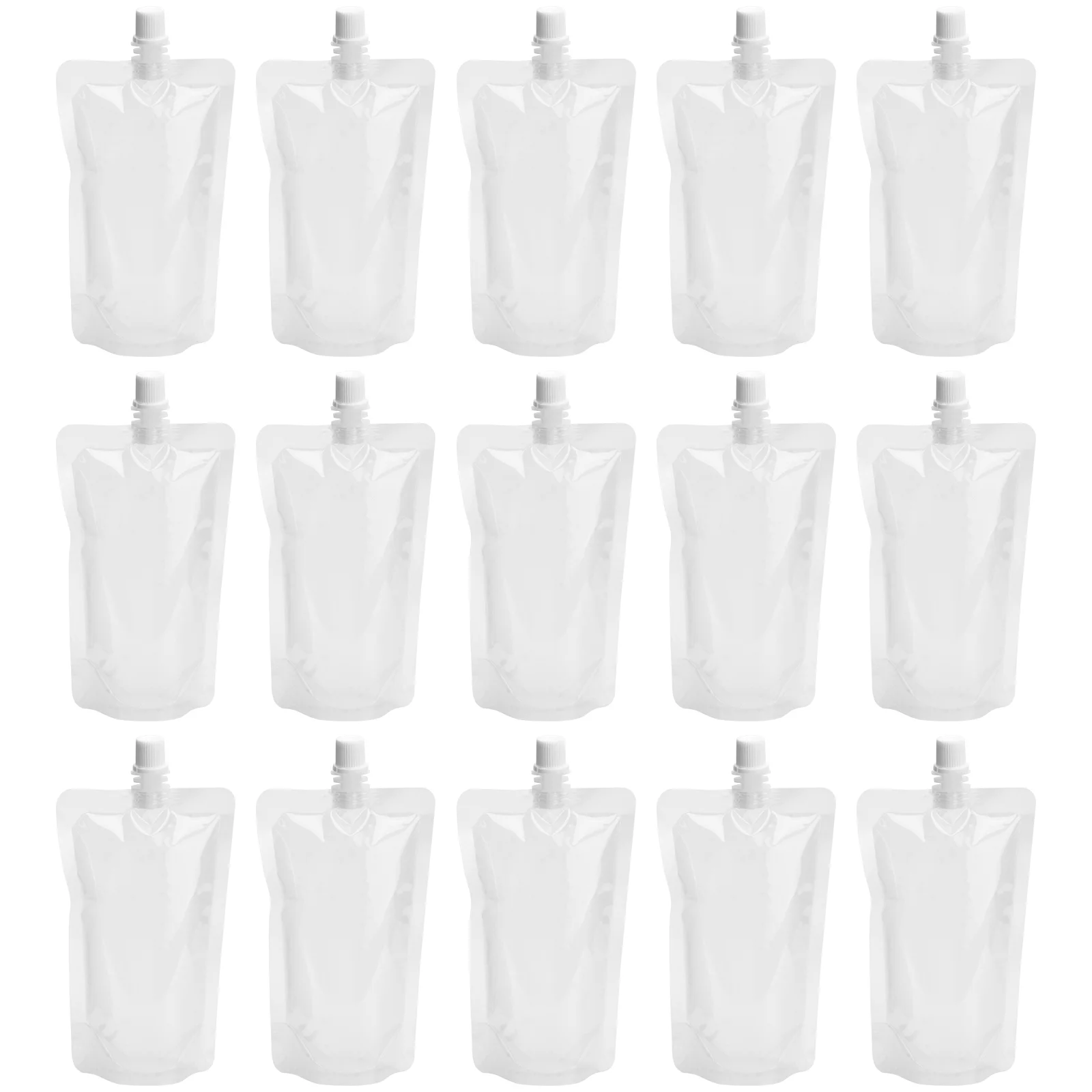 

50 Pcs Sealable Containers Flasks Bag Kettle Emergency Water Jug Plastic Pouches Drink Bags Travel