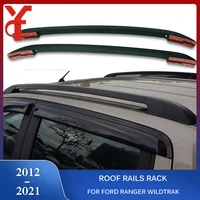 Roof Rails Rack Carrier Bars For Ford Ranger Wildtrak T6 T7 T8 2012 2013 2014 2015 2016 2017 2018 2019 2020 2021 Accessories