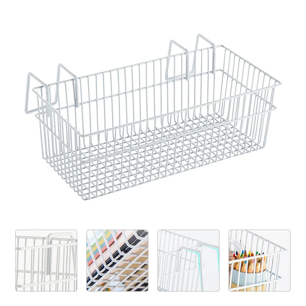 

Basket Over Storage Wire Wall Grid Hanging Organizer Baskets Cabinet Drawer The Dormitory Mount Shelf Door Bedside Bed Sink Desk