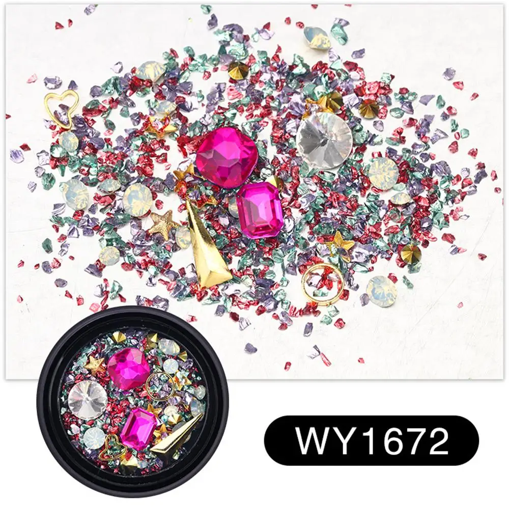 3d маникюр высококачественные металлические шпильки уникальный модный красивые