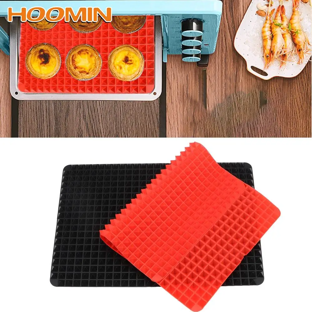 

Oven Roasting Tray Mat Kitchen Tool Pyramid Bakeware Pan Silicone Baking Mats Creative Non-Stick