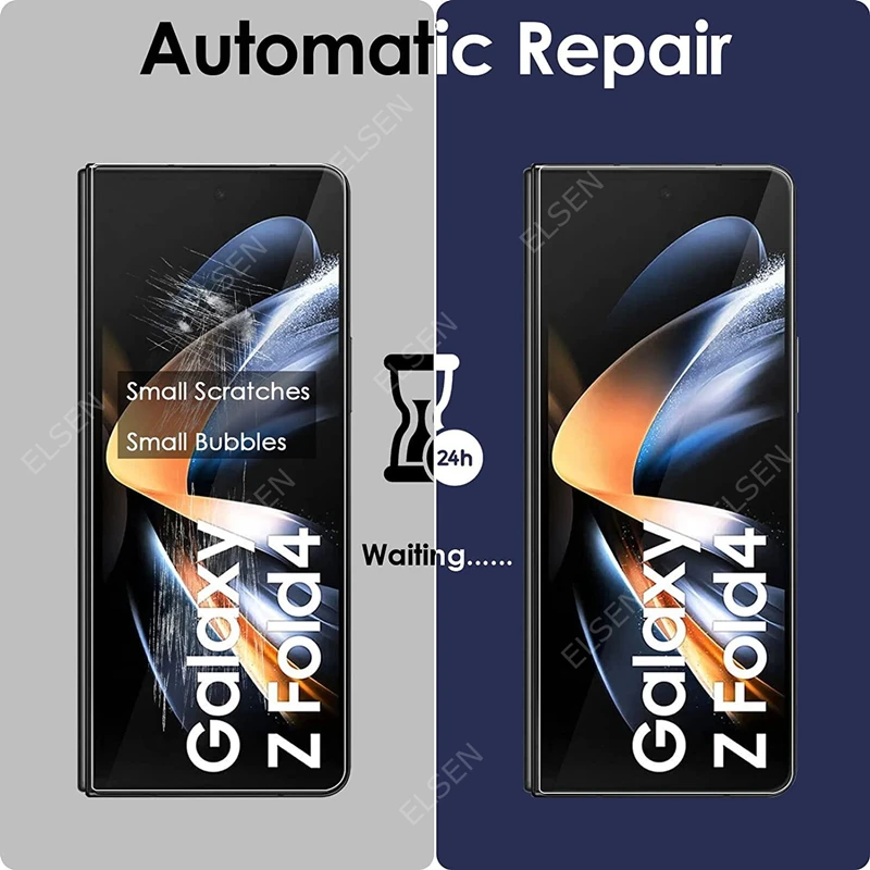 Invisible Front Back Hydrogel Film For Samsung Galaxy Z Fold4 3 Ultra-light Clear Matte Screen Protector For Galaxy Z Fold 4 3 2