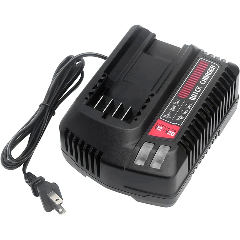 

CMCB104 Battery Charger For Craftsman V12/V20 Lithium Battery CMCB204 CMCB202 CMCB201 CMCB209 CMCB205 CMCB102 ,US Plug