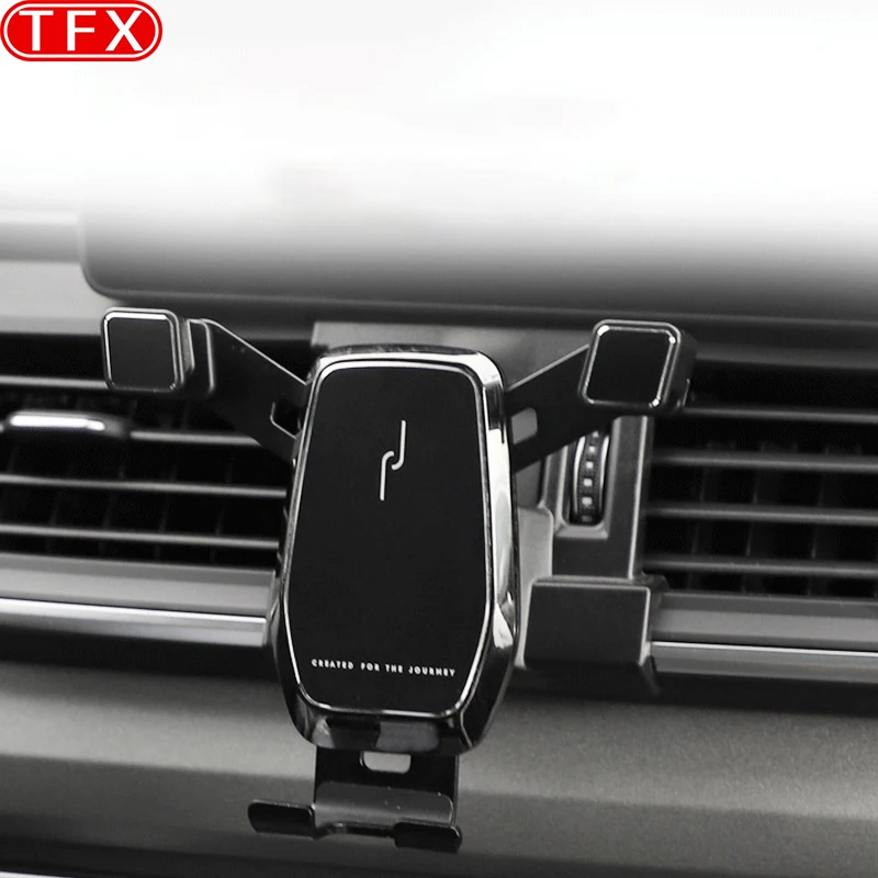 

For Audi Q5 FY 2016-2022 Car Styling Mobile Phone Holder Air Vent Mount Gravity Bracket Stand Auto Modified Accessories