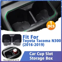 car cup holder storage box for toyota tacoma n300 2016 2017 2018 2019 interior accessories cup mat card phone storage box