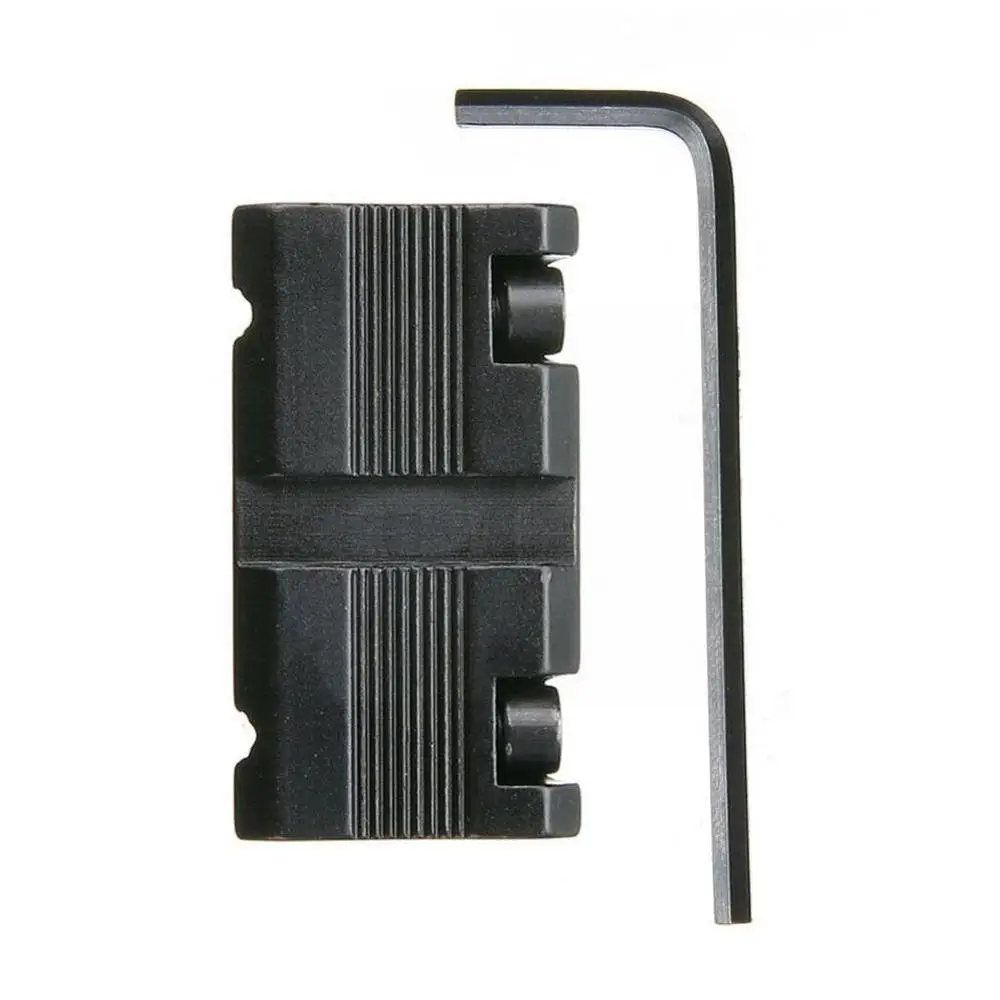 

1 Pcs Picatinny/w 3/8" 11mm Dovetail To 7/8" 20mm Weaver Mount Adapter Sale Hot Rail C3q6