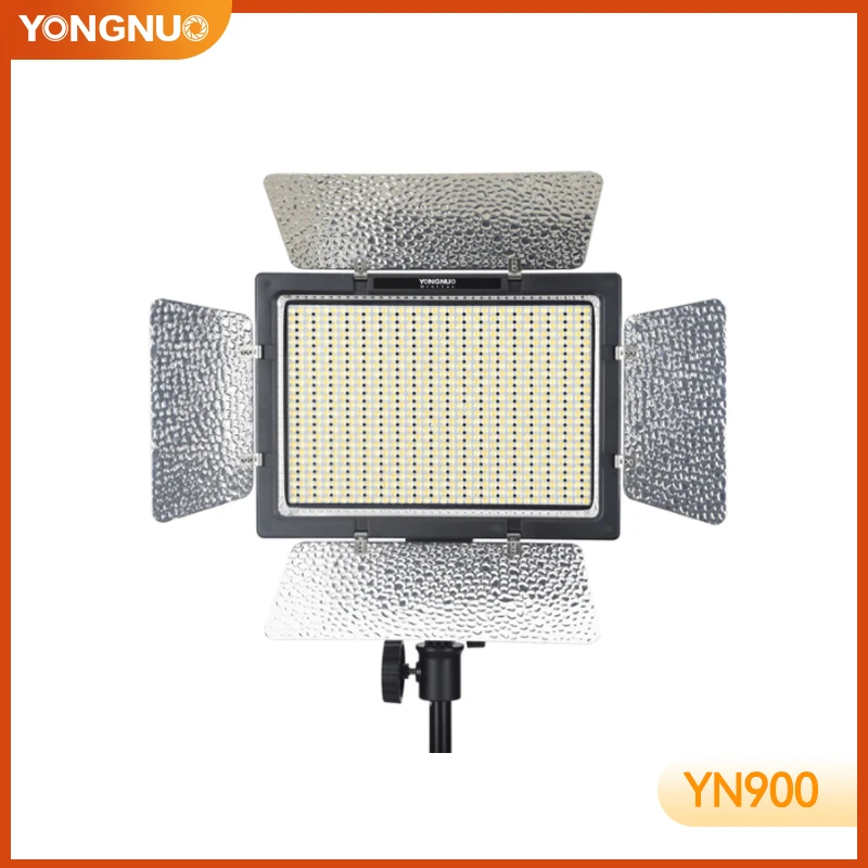 

Yongnuo YN900 LED Video Light 3200-5500K Bi-color Lighting Camera Photo Studio Fill Lamp For Makeup Vlog TikTok Live Broadcast