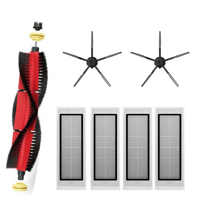 

New main brush Washable HEPA filter Side Brush cover for Xiaomi Roborock S6 S5 MAX S60 S65 S5 S50 S55 E25 E35 vacuum spare parts