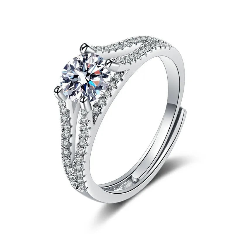 Bague en argent 925 для женщин высокое качество свадебные бижутерия плавники аксессуары