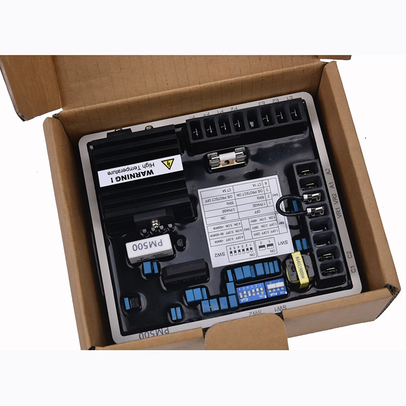 Бесщеточный автоматический регулятор напряжения PM500 AVR