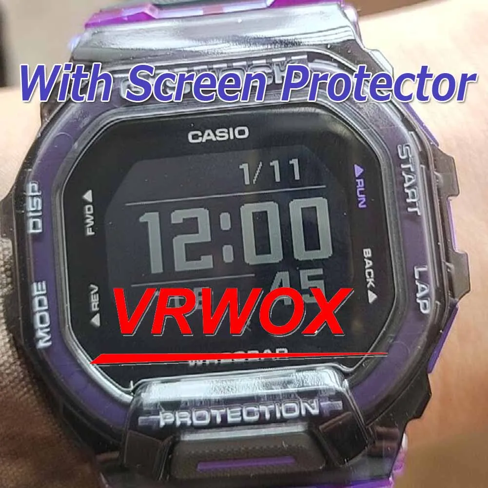 3 шт. 9H 2.5D Закаленное стекло для GSHOCK GBD-200/GBD-200SM/SN/GBD-200RD Защита экрана часов |