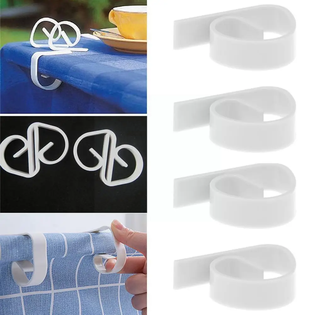 

4 шт./компл. Abs зажим для скатерти, столы для пикника, свадьбы, выпускного вечера, зажимы-держатели, товары для пикника, полезные зажимы, ткань ...