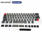 Игровые колпачки для клавиатуры SkYLOONG PBT для механической клавиатуры, колпачки для клавиш с подсветкой 616468 клавиш, универсальные колпачки для клавиш Anne Pro Cherry GK61 GK64 SK61