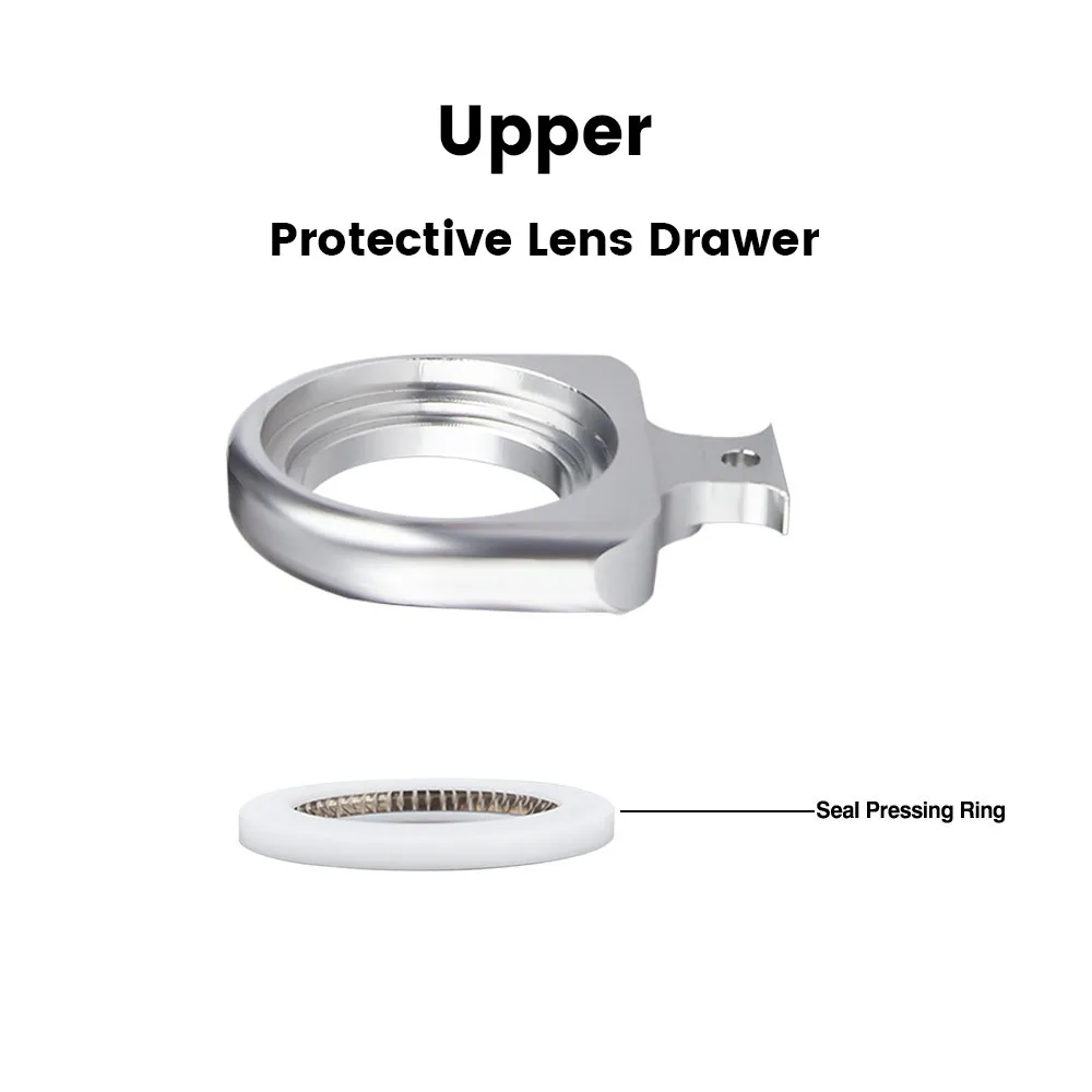 BT210 / 240S BM110 111 114 115 Волоконно - оптические лазеры с защитным ящиком линзы Raytools 37x7