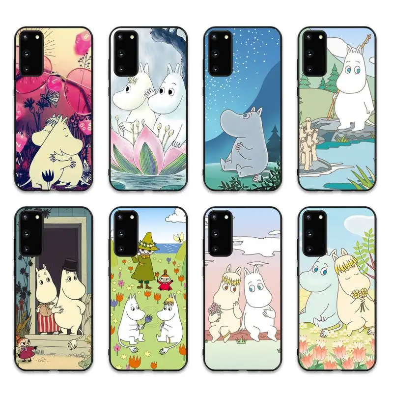

Cute Cartoon hippo Phone Case for Samsung S10 21 20 9 8 plus lite S20 UlTRA 7edge