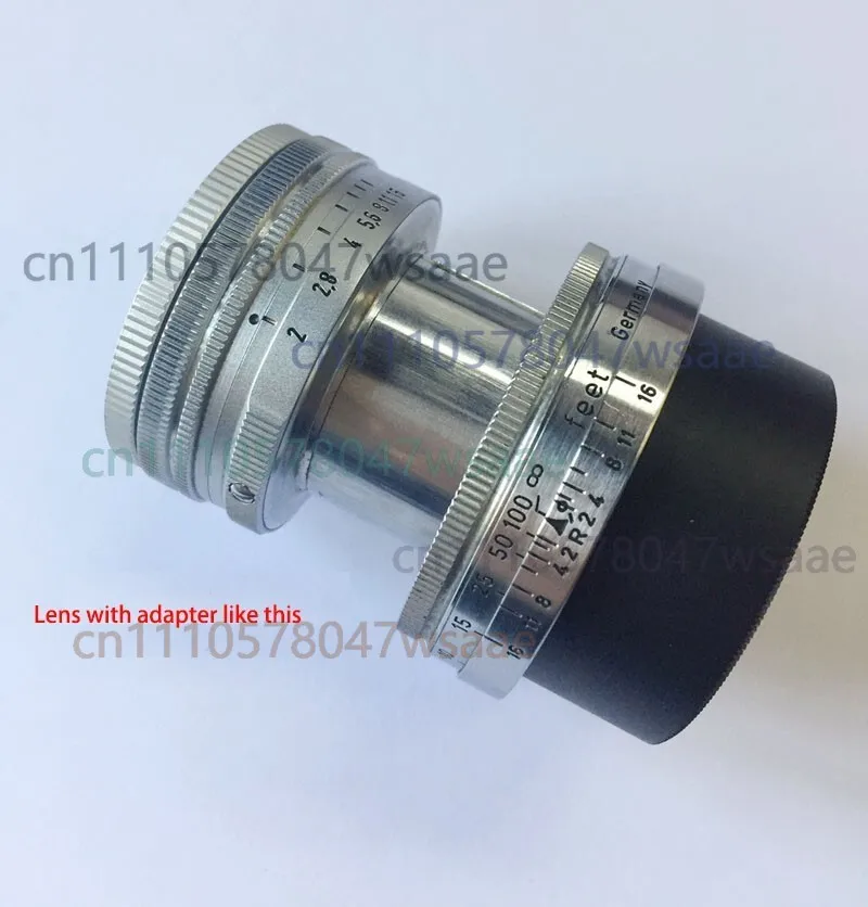Фото Адаптер для фильтра Leica E39 39 мм для объектива Summitar 50 мм f/2.0, переходное кольцо SNHOO №2