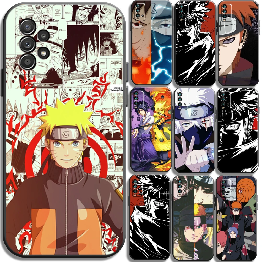 

Naruto Sasuke Cartoon Phone Cases For Xiaomi Redmi Redmi 7 7A Note 8 Pro 8T 8 2021 8 7 7 Pro 8 8A 8 Pro Funda Soft TPU