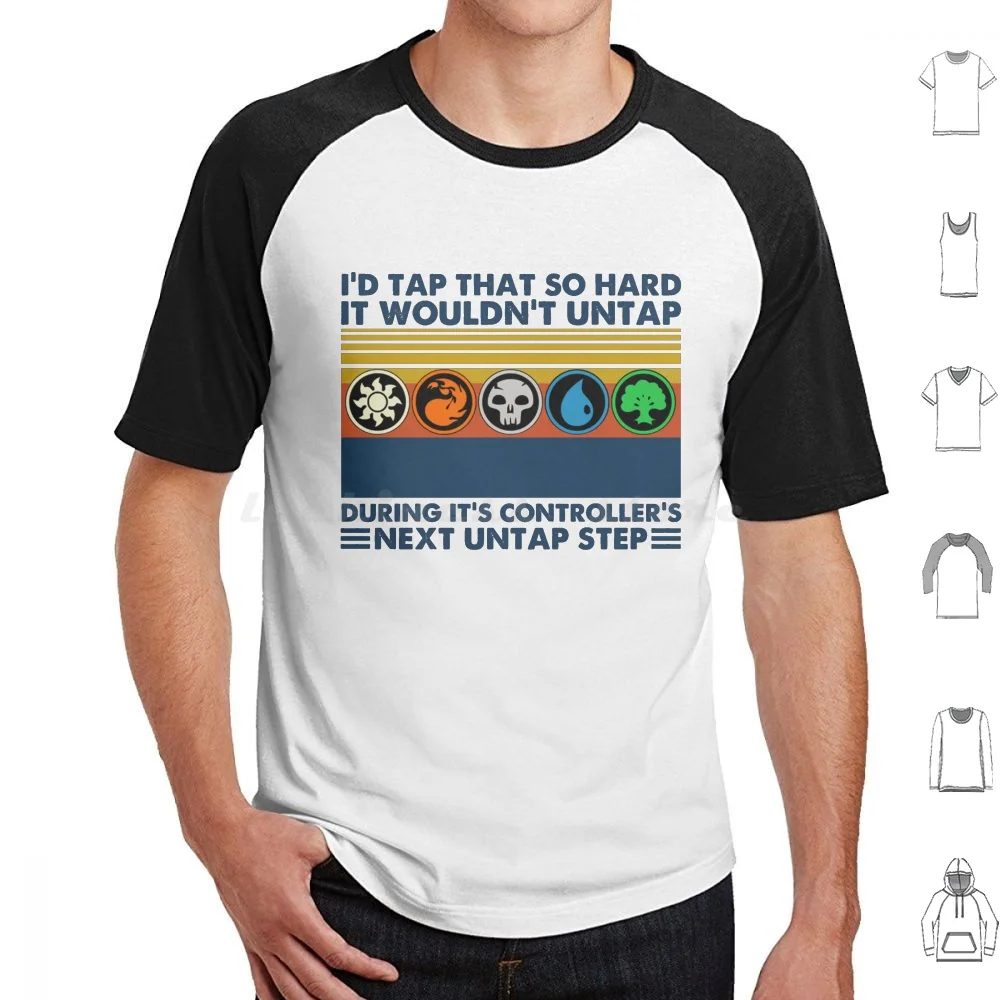 

Я бы надавливал так сильно, что он не раскрывается во время следующего шага джойстика, Винтажная футболка, футболка из хлопка для мужчин, жен...