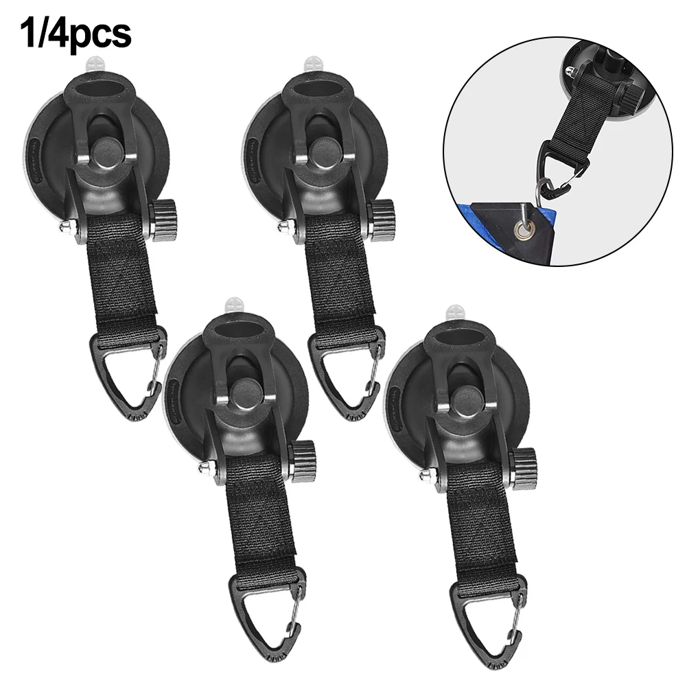 

1pc/4pcs Car Tent Suction Cups Buckle Camping Tent Suckers Anchor Securing Hook For Awing Tents Solar Sail Outdoor Tool 15x6.5cm