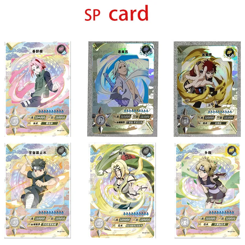 

Особая флеш-карта Sp из аниме «Наруто», ючиха шисай, темари, Харуно, Сакура, коллекционная игра, солитер, Рождественский подарок на день рождения